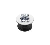 Bat Shit Crazy Social Club Madness In The Moonlight Bat PopSockets PopGrip Adesivo