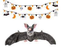 Bat Stuffed Animal - 22,83 x 9,84 x 3,15 in Gothic Plush Toy, Scary Doll, Long Lasting Portable Soft Collectible | Bat Plush Decoration for Birthday Boys All Ages Halloween Christmas Easter