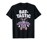 Bat-Tastic - Pipistrello Carino con Corna di Halloween Maglietta