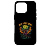Bat To The Bone Scary Flying Bat Halloween Design Custodia per iPhone 16 Pro