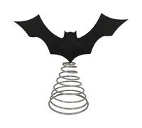 Bat Tree Topper - Halloween Tree Topper | Holiday Bat Home Decoration, Gothic Scary Trees Toppers For Halloween Fireplace Mantel Indoor Outdoor Room Party Wedding Window Dining Patio Porch