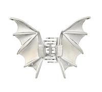 Bat Wing Shape Hair Clips, No-Slip Hair Barrette Clips, Bat Wings Hair Barrettes, Metal Gothic Wing Shape Hair Claw, Punk Style Hair Clips For Adults, Friends, Beautician