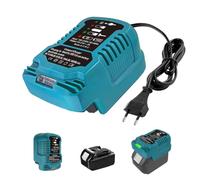 BAT20TL Caricatore per batteria Makita da 18 V BL1850 con indicatore LED | Caricatore rapido per batteria Einhell da 18 V 4511396 4511437 4511437OVP PXBP-300