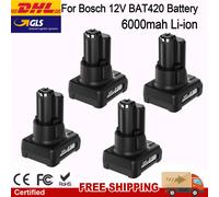 BAT420 Per Batteria Bosch 12V BAT411 BAT412 BAT413 BAT414 2607336013 2607336014 Batteria per utensili elettrici a batteria GSB GSR GSA 10,8 V