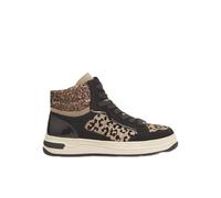 BATA Sneakers Alte da Donna con Stampa Animalier e Glitter