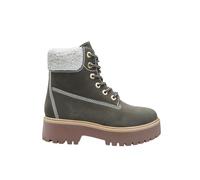 BATA Stivaletto outdoor stringato da donna in nubuck