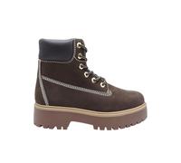 BATA Stivaletto outdoor stringato da donna in nubuck