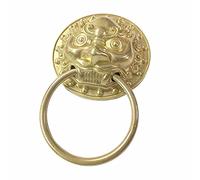 Batacchi Per Porte 240 mm di dimensioni più grandi in stile vintage testa il leone porta knocker bronzo divano sedia in legno maniglie(Bronze Color)