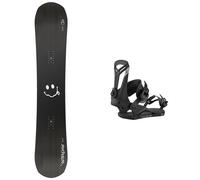 Bataleon - Attacchi snowboard all-mountain Uomo - Pack Evil Twin+ 2026 - Nero