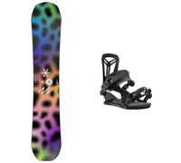 Bataleon - Attacchi snowboard all-mountain Uomo - Pack Fun.Kink 2025 - Nero