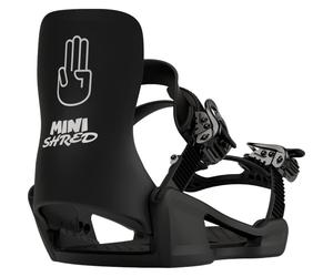 BATALEON Minishred Binding - Bambino - Nero - Taglia XS- modello 2026