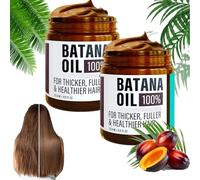 Batana Natural Hair Growth Oil, Organic Batana Oil, Batana Natural Hair Oil, Organic and Natural Ingredients, Deeply Nourishes and Moisturizing Hair (118 ml, 2 pezzi)
