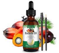Batana Oil 60ml, Olio Bio per Capelli, Sopracciglia e Ciglia - Idrata e Previene la Rottura e le Doppie Punte