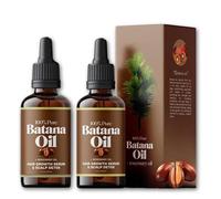 Batana Oil per la crescita dei capelli, olio di batana biologico 100% dall'Honduras con rosmarino, migliora il nutrimento della radiazione dei capelli e della pelle (2Pcs)