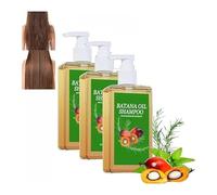 Batana Oil Shampoo,Batana Oil & Rosemary Shampoo with Rosemary Extract,Organic Batana Oil for Healthy Hair,Nourishing & Regenerating Hair-Soft and Fluffy for Men & Women,100ML (3 Pcs)