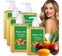 Batana Oil Shampoo, Shampoo all'olio di Batana, Organic Batana Oil for Healthy Hair Para La Caida Del Cabello (5 pezzo)