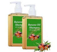 Batana Oil Shampoo - Shampoo De Batana Para La Caida Del Cabello - Batana Shampoo for All Hair Types - 100/bottle (2pcs)