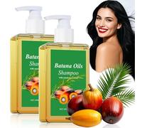 Batana Oil Shampoo, Shampoo Olio di Batana 100ml, Capelli Lisci, Mantiene la Lucentezza e la Morbidezza (2 Pezzi)