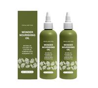 Batana - Olio per capelli spremuto a freddo, 100% puro di cocco e rosmarino, per idratare e riparare capelli secchi e danneggiati (240 ml)