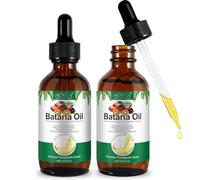 Batana olio per capelli spremuto a freddo, 2 pezzi, stimola la crescita dei capelli, olio di batana puro per idratare e riparare capelli secchi, danneggiati e cura della pelle