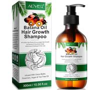Batana, shampoo per capelli più spessi e pieni alle erbe, 300 ml, per diradare i capelli, rosmarino, olio di argan e biotina di cipolla