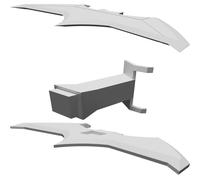 Batarang Replica per Batman DC Comics Cosplay Modello Espositivo Collezione