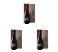 Batasiolo, SPUMANTE METODO CLASSICO - Bottiglia in formato Magnum da 1,5 l di Vino Bianco, Spumante Secco, Champenoise Chardonnay e Pinot Nero (Confezione da 3)