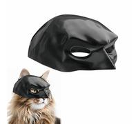 Batcat Mask,Maschera Bat per Gatto,Maschera per Gatti di Halloween,Maschera Divertente da Pipistrello Nero per Gatti,3D Maschera Gatto,Maschera Gatto Bat per Decorazione Della Festa di Halloween,11cm