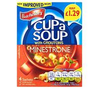 Batchelors Cup a Soup with Crostini Minestrone PMP 4 Confezione da 94 g (confezione da 9 x 94 g)
