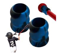 Bate Grip Kit - Copertine di silicone per mango da baseball | 2x coperture protettive di base, impugnatura non slittata che migliora il controllo e riduce le vibrazioni