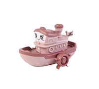 Bateau Jouet Bain, Enfants Bateau Jouets Bateau mécanique salle de Bain Eau Amusant Baignoire Natation Jouets mécanique Bateau pour garçons Filles sous-Marine fête Cadeaux vin Rouge