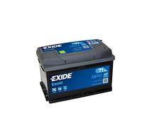 BATTERIA EXIDE EXCELL 71 AH 670 A DX BASSA per FIAT FORD VW OPEL LANCIA PEUGEOT