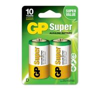 BATERIA SUPER ALKALINE LR20 D 1.5V 2 SZTUKI - GP13A-U2