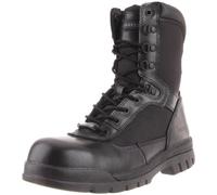 Bates Men's Safety Enforcer 8 Inch L N Steel Toe Uniform Work Oxford, Black, 8 M US