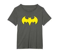 Batgirl Logo Maglietta, Donna Plus-Size, Asfalto, 1X