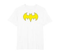 Batgirl Logo Maglietta, Uomo Taglie Grandi, Bianco, 2X Tall