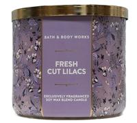 Bath and Body Works - Candela con 3 stoppini al lillà