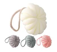 Bath Ball Scrubber - Spugne Da Bagno Per Adulti | Scrubber Per Doccia 10x10 Cm Per Il Corpo | Scrubber Esfoliante Per Il Corpo Con Cordino, Esfoliante Per Il Corpo, Scrubber Per La Schiena Appendibile