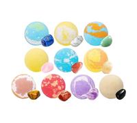 Bath Ball with Hidden Toy, Fun Kids Colorful Bath Game, 2,4 pollici Precision Fizzing Sphere, Galaxy-Theme Water Play, High Efficiency Fizz with Whimsical Style, Hygiene Tool for Bathtubs and Garden