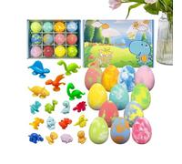 Bath Balls con Dentro per Bambine | Tema Dinosauri per il Bagno - Bath Balls Naturali | per Bambini Regalo Viaggio Compleanno Hotel Campeggio