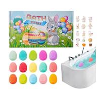 Bath Balls con per Bambini,15 Pezzi Set Tema Coniglietto per il Bagnetto - Doccia Naturali | per Bambini e Bambine, Ideali per Casa, Asilo, Estate, Viaggi, Hotel, Bagno,