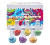 Bath Balls, Science Kit, STEM Toy, Fruit Scented Formula, Educational Fizzy Fun, Colorful Supply Set, Birthday Gift Travel Use, for Preschool Bedtime Home Party Relaxation