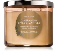 Bath & Body Works Cinnamon Spiced Vanilla candela profumata 411 g