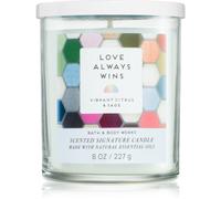 Bath & Body Works Love Always Wins candela profumata 227 g
