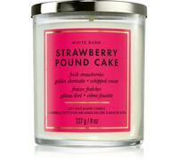 Bath & Body Works Strawberry Pound Cake candela profumata 227 g