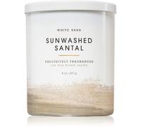 Bath & Body Works Sunwashed Santal candela profumata 227 ml