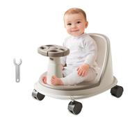 Bath Chair, Ergonomic Support with Non-Slip Base, Smooth Rolling Wheel, Comfort Safety Shower Accessory for Girls and Boys, Assisted Sitting, Bathroom Use at Home
