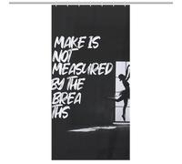 Bath CurtainMake Is Not Measured by The Breaths-ballet-red-T-shirt-mugTenda Per Doccia 35.43x70.87Inch（90x180cm） Impermeabile E Opaca , Per Vasca Da Bagno , in Poliestere, Con 12 Ganci