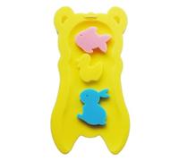 Bath Cushion - Infant Support Sponge Pad, Contoured Sink Insert with Interactive Squeaky Toys, Soft Skin Friendly Material, Floating Safety Support Mat, Ideal for Tub Washing