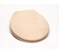 Bath Décor 2Q1R6-20 Deluxe - Sedile WC in plastica con cerniera R'N'C regolabile e accessori di montaggio Quik-Lok, colore: Rosa veneziano